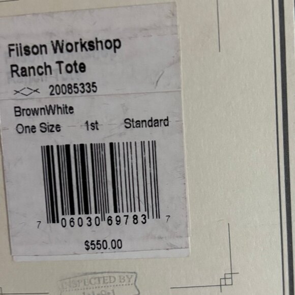Filson Ranch Tote - Picture 6 of 7